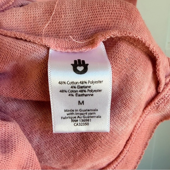 Spiritual Gangster Blush Tie-Dye Muscle Tee | M - Picture 6 of 6